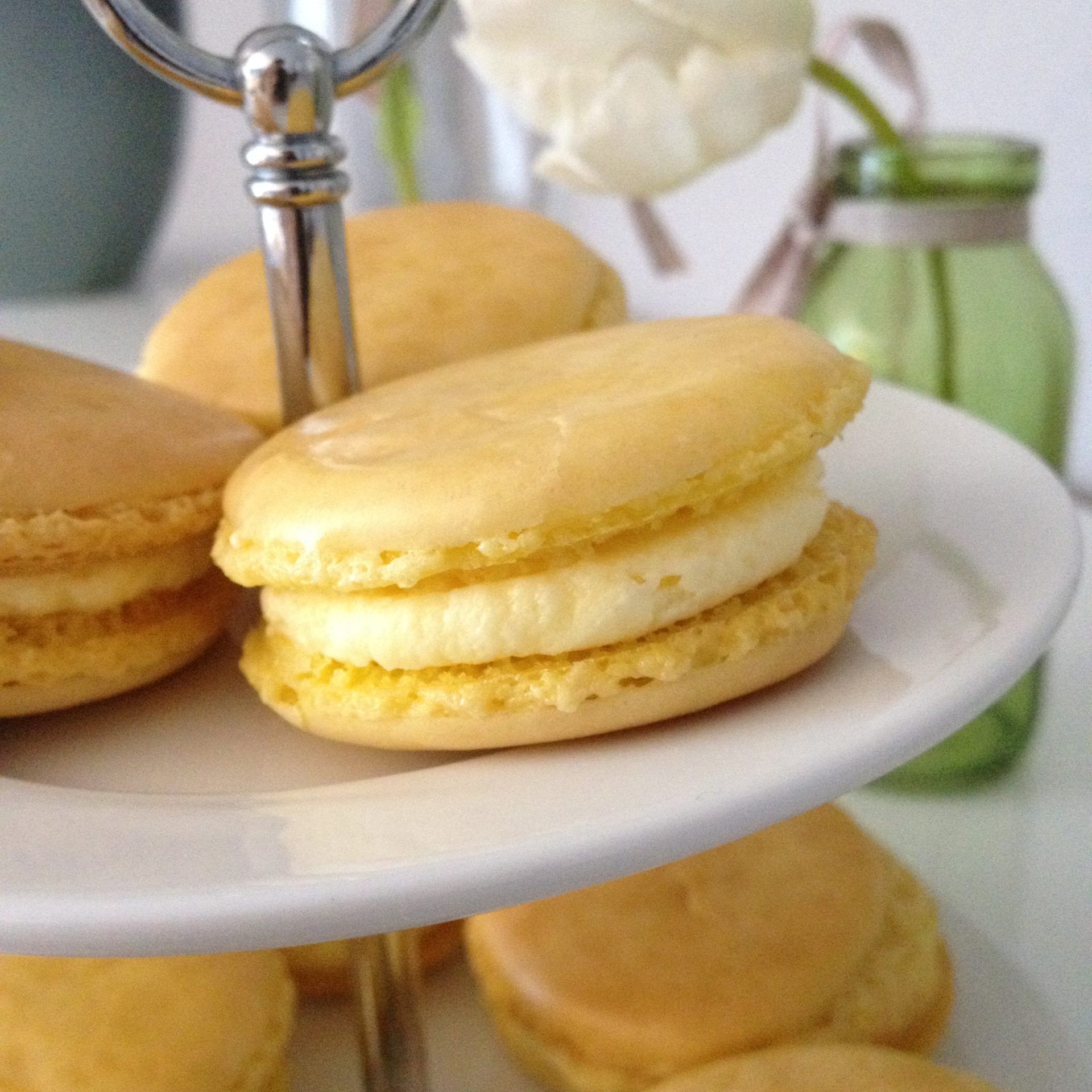 Zitronen Macarons - Lovelyliciousme